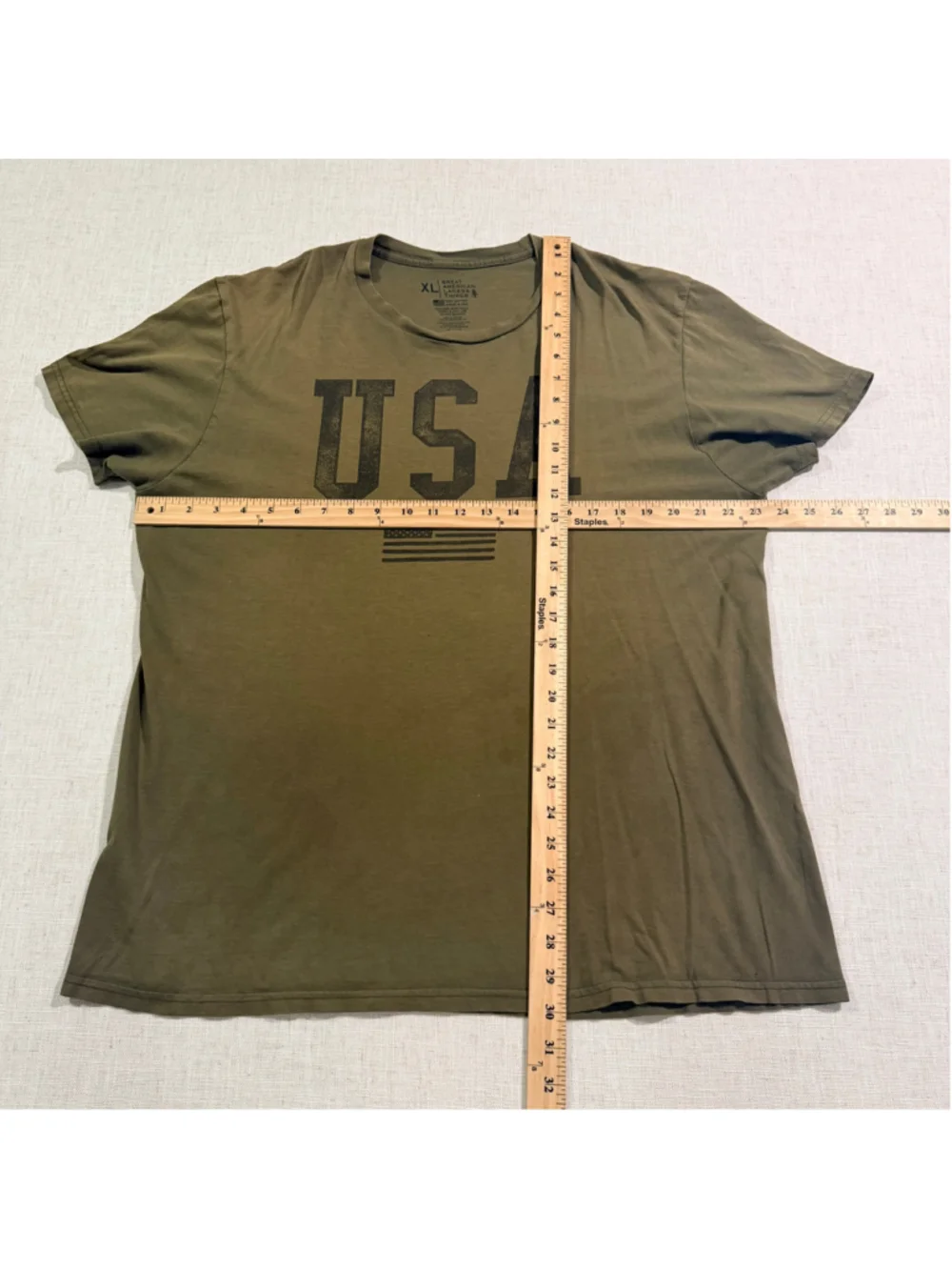 Great American Lakes & Timber Men’s XL USA Graphic T-Shirt